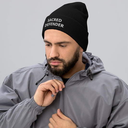 SDOTU Sacred Defender Series Cuffed Beanie