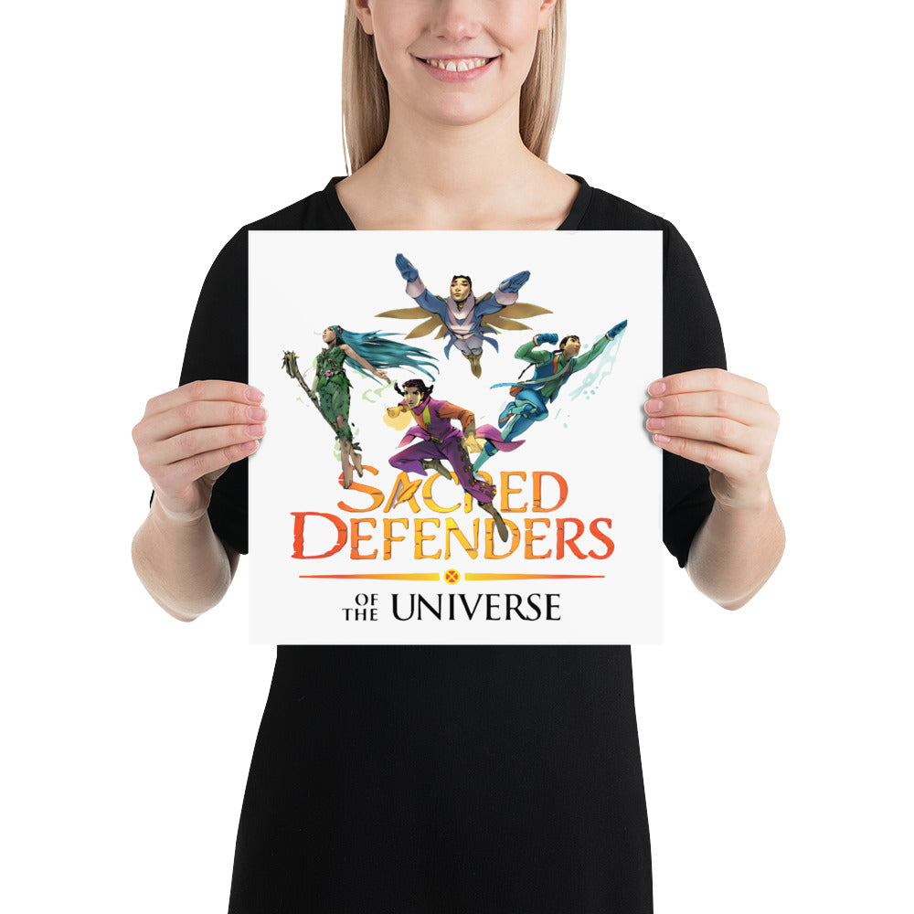 Sacred Defenders of the Universe United Poster