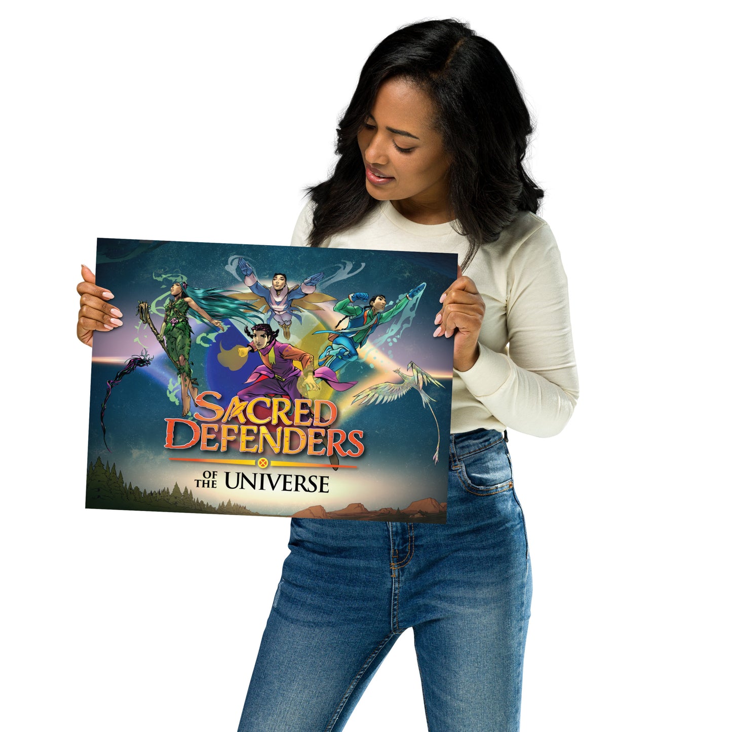 Sacred Defenders of the Universe United Poster