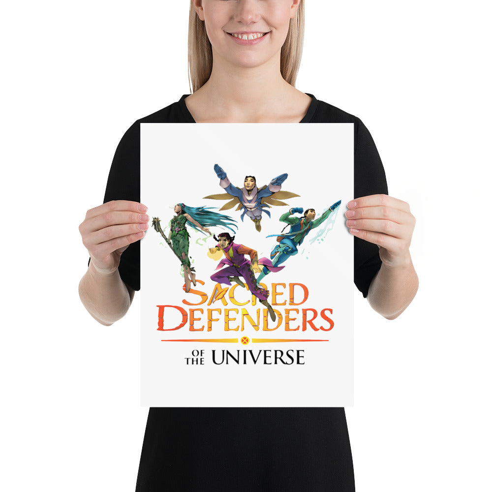 Sacred Defenders of the Universe United Poster