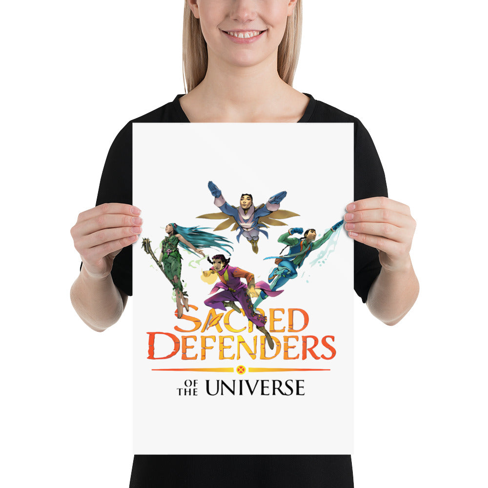 Sacred Defenders of the Universe United Poster