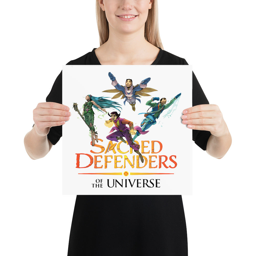 Sacred Defenders of the Universe United Poster