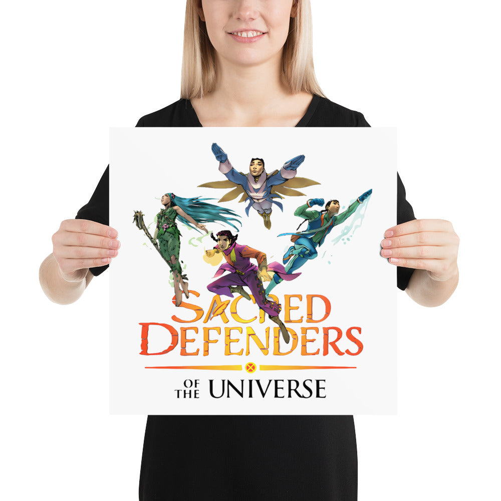 Sacred Defenders of the Universe United Poster