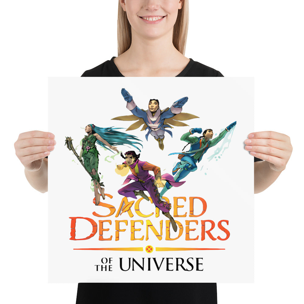 Sacred Defenders of the Universe United Poster