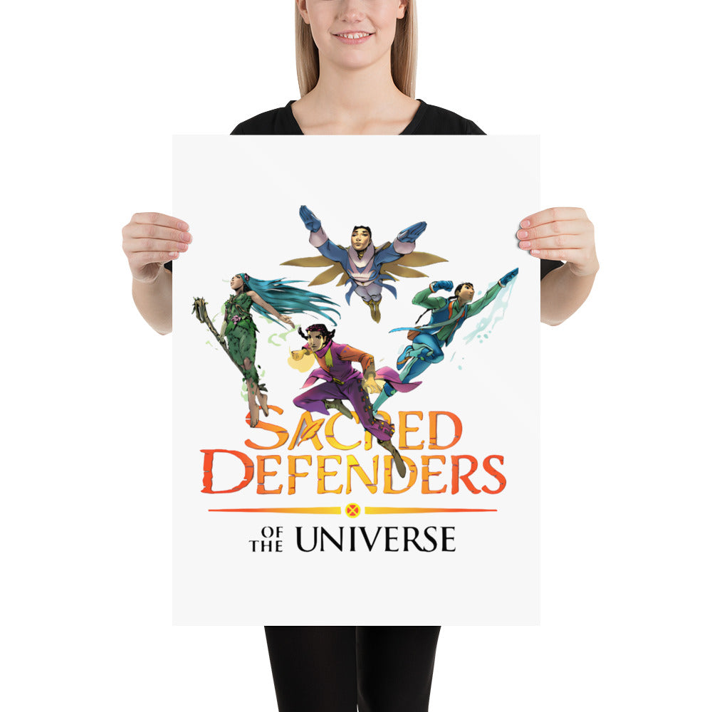 Sacred Defenders of the Universe United Poster
