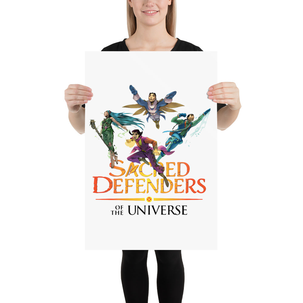 Sacred Defenders of the Universe United Poster