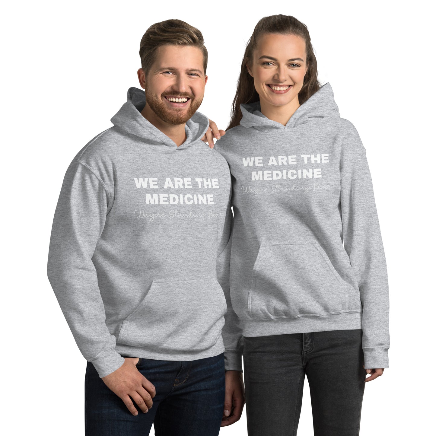 Unisex "We Are The Medicine" (Bear) Hoodie