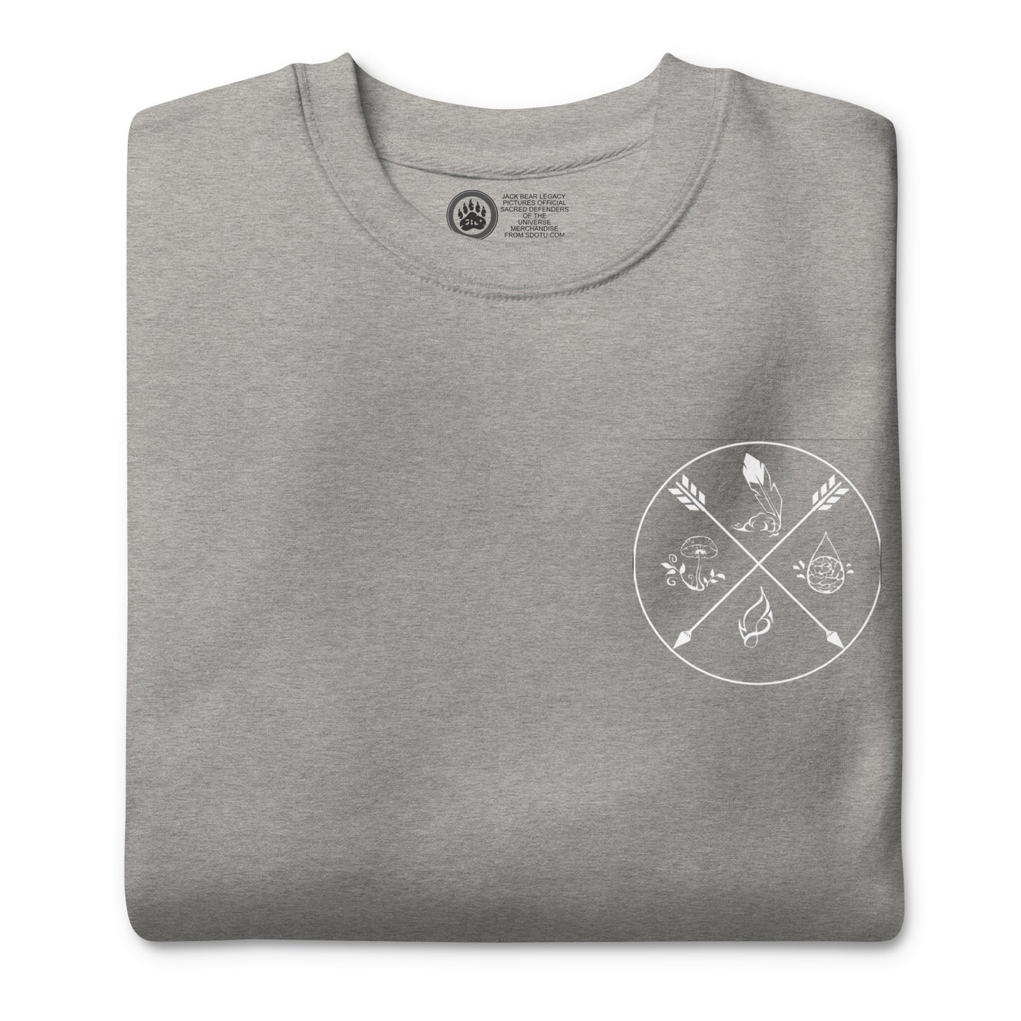 Unisex SDOTU Heart Lifestyle "Into the fog" Premium Sweatshirt