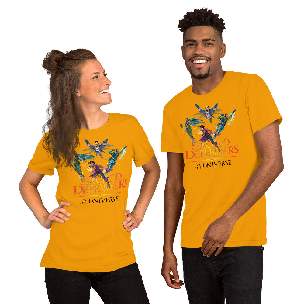 Unisex Sacred Defenders of the Universe United t-shirt