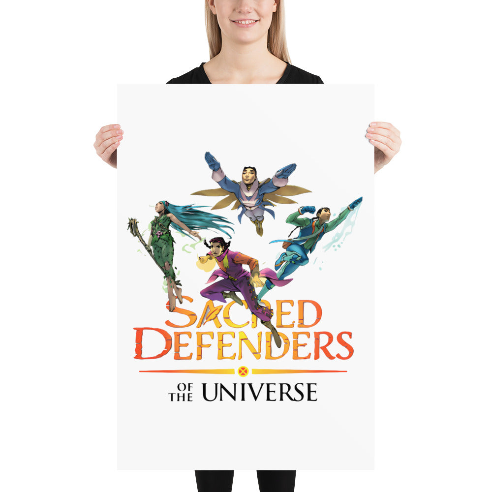 Sacred Defenders of the Universe United Poster