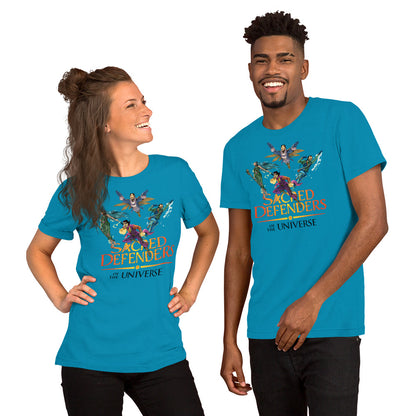Unisex Sacred Defenders of the Universe United t-shirt