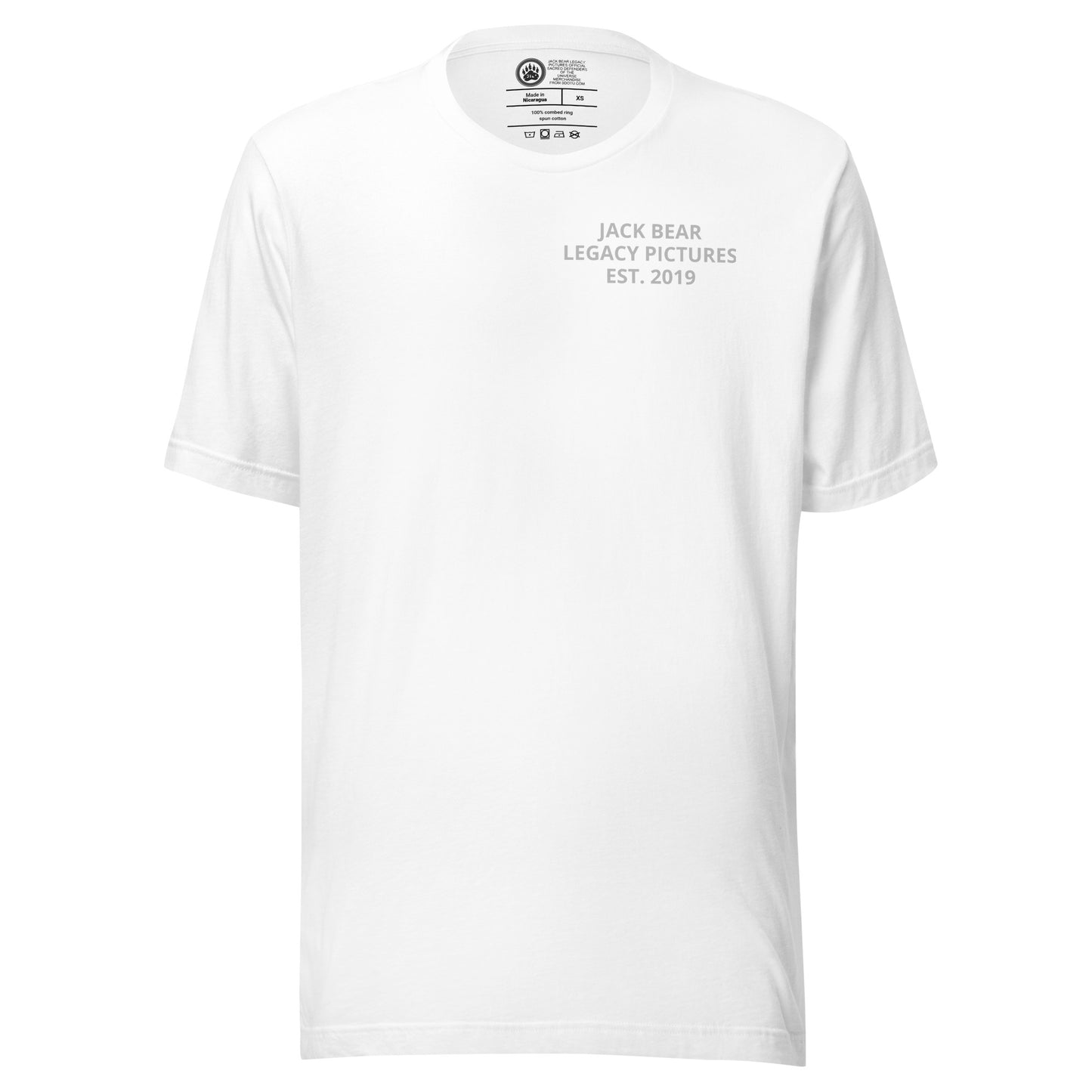 Unisex Jack Bear Legacy Pictures (JBLP) t-shirt