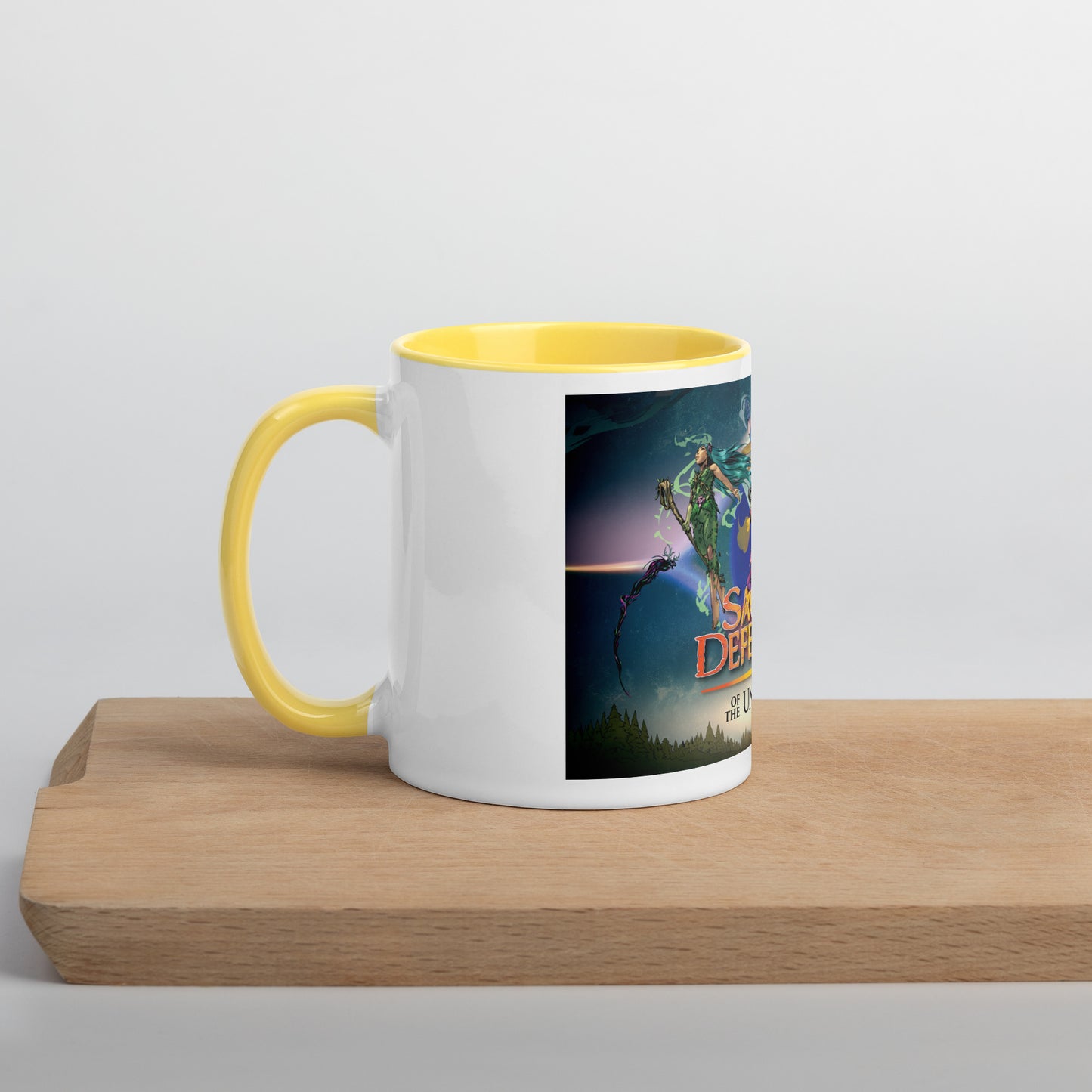 Sacred Defenders of the Universe United Mug with Color Inside
